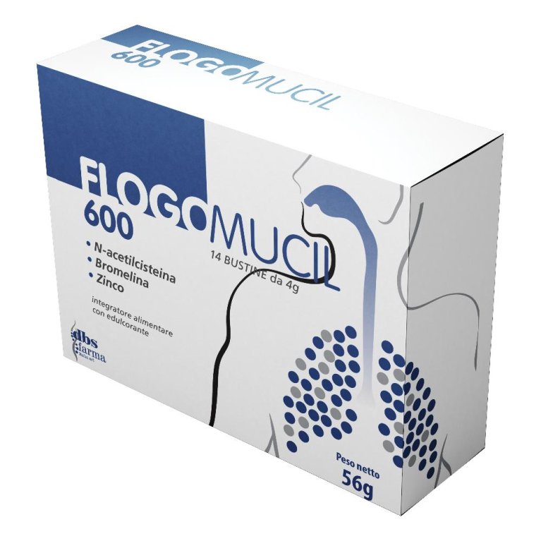 FLOGOMUCIL 600 14 BUSTINE FLOGOMUCIL 600 14 BUSTINE