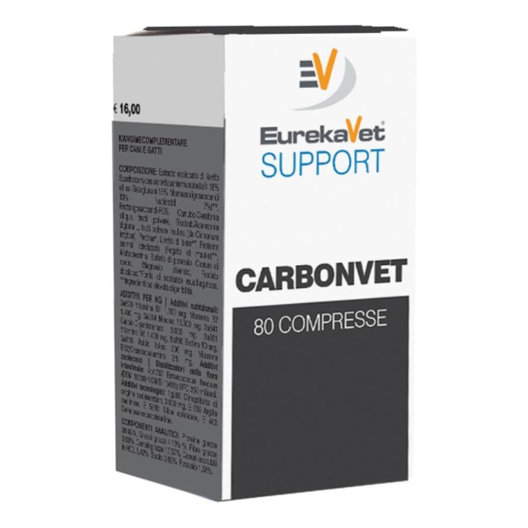 CARBONVET VETCARE 80CPR 500MG CARBONVET VETCARE 80CPR 500MG