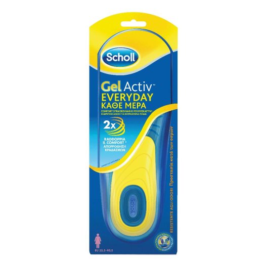 SCHOLL GEL ACTIV EVERYDAY D SCHOLL GEL ACTIV EVERYDAY D