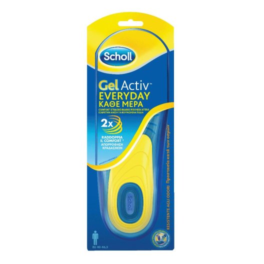 SCHOLL GEL ACTIV EVERYDAY UOMO SCHOLL GEL ACTIV EVERYDAY UOMO