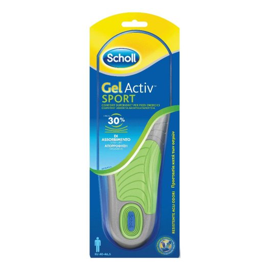 SCHOLL GEL ACTIV SPORT UOMO SCHOLL GEL ACTIV SPORT UOMO