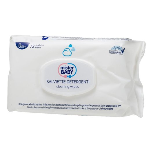 MISTER BABY SALVIETTE DET 72PZ