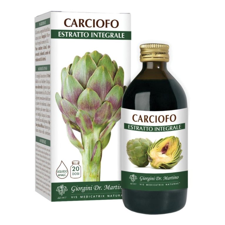 CARCIOFO ESTR INTEG 200ML CARCIOFO ESTR INTEG 200ML