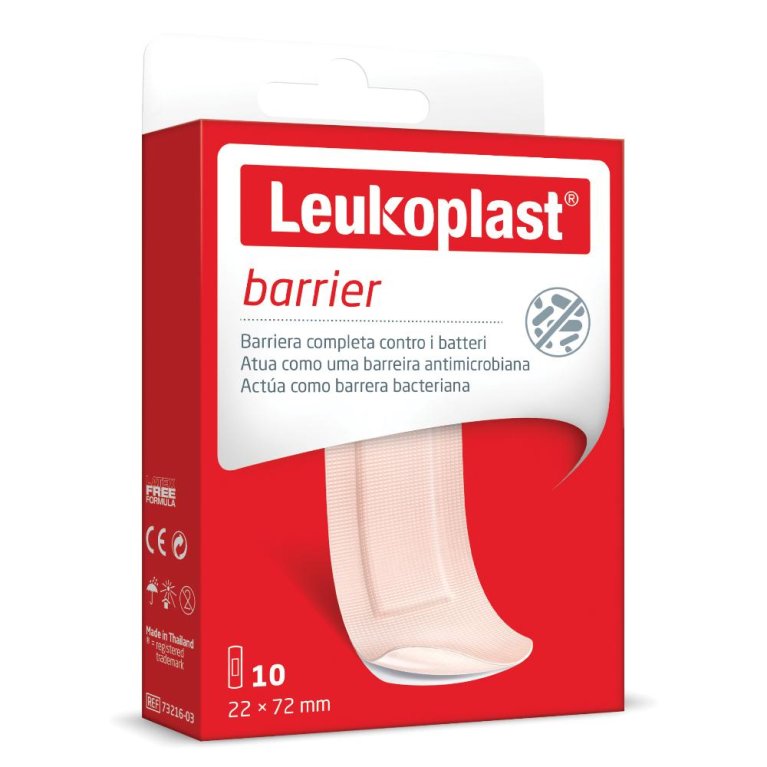 LEUKOPLAST BARRIER 72X22 10PZ LEUKOPLAST BARRIER 72X22 10PZ