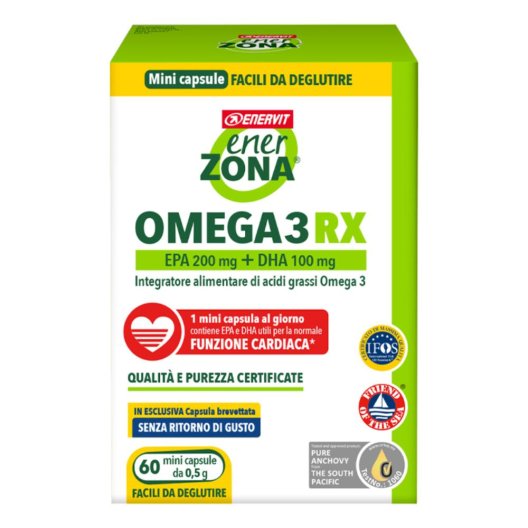 ENERZONA OMEGA 3 RX 60MINICAPS ENERZONA OMEGA 3 RX 60MINICAPS