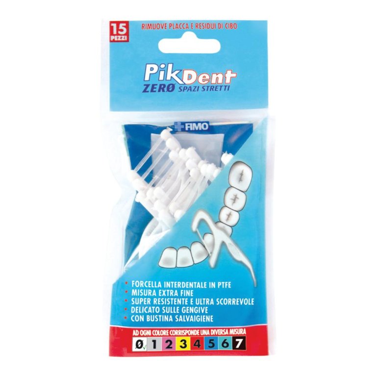 PIKDENT ZERO SPAZI STRETTI 15P PIKDENT ZERO SPAZI STRETTI 15P