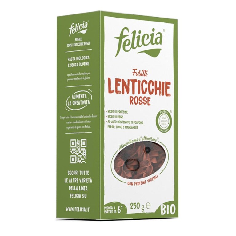 FELICIA BIO FUSILLI LENTICCHIE FELICIA BIO FUSILLI LENTICCHIE