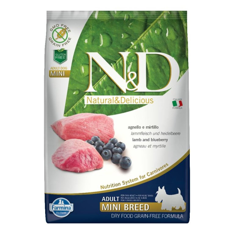 N&D PUMPKIN ADULT MINI AGNELLO N&D PUMPKIN ADULT MINI AGNELLO