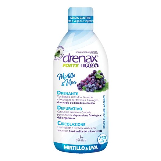 DRENAX FORTE PLUS MIRTILLO/UVA DRENAX FORTE PLUS MIRTILLO/UVA