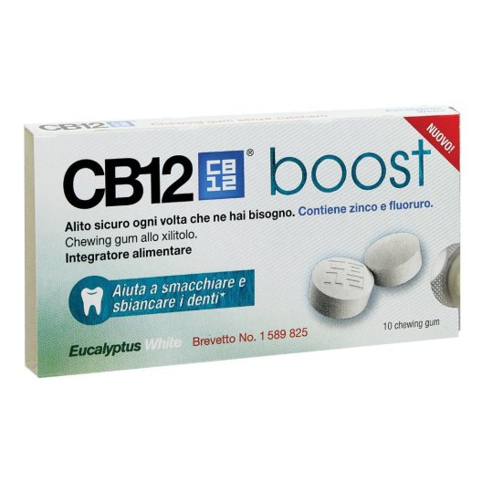CB12 BOOST EUCAL WHITE 10CHEW CB12 BOOST EUCAL WHITE 10CHEW