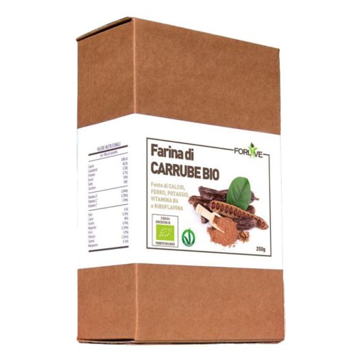 FARINA DI CARRUBE BIO 250GR FO