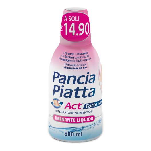 PANCIA PIATTA ACT FORTE 500ML PANCIA PIATTA ACT FORTE 500ML