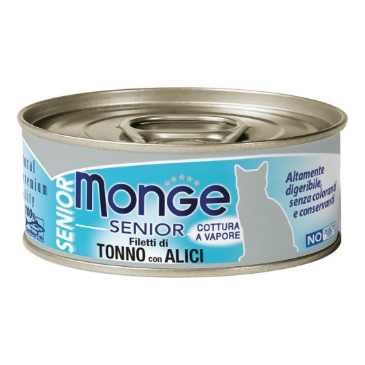 MONGE CAT SENIOR TONNO/ACCIUGH