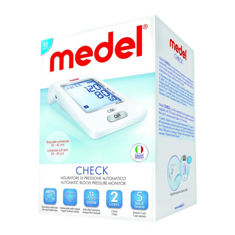 MEDEL CHECK MISUR PRESSIONE MEDEL CHECK MISUR PRESSIONE