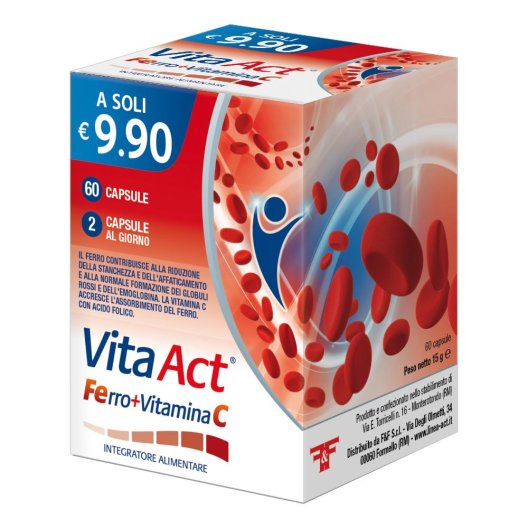VITA ACT FERRO+VIT C 60CPS VITA ACT FERRO+VIT C 60CPS