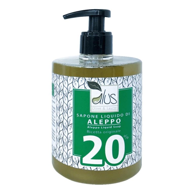 ALEPPO SAPONE LIQ 20% 500ML ALEPPO SAPONE LIQ 20% 500ML