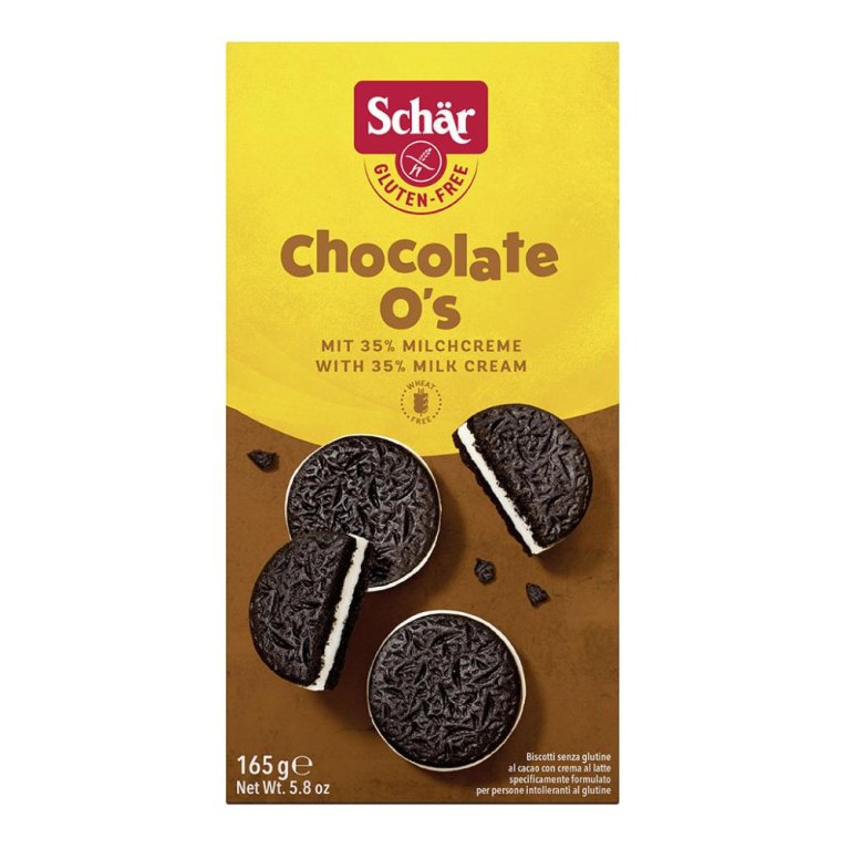 SCHAR CHOCOLATE O'S BISCOTTI SCHAR CHOCOLATE O'S BISCOTTI