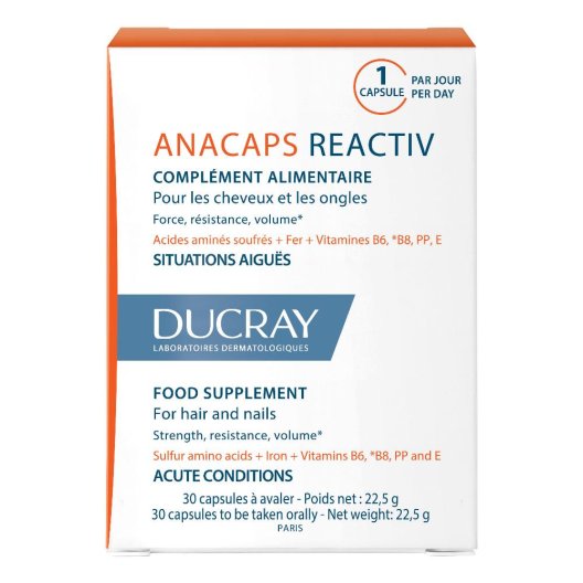 ANACAPS REACTIV DUCRAY 30CPS ANACAPS REACTIV DUCRAY 30CPS