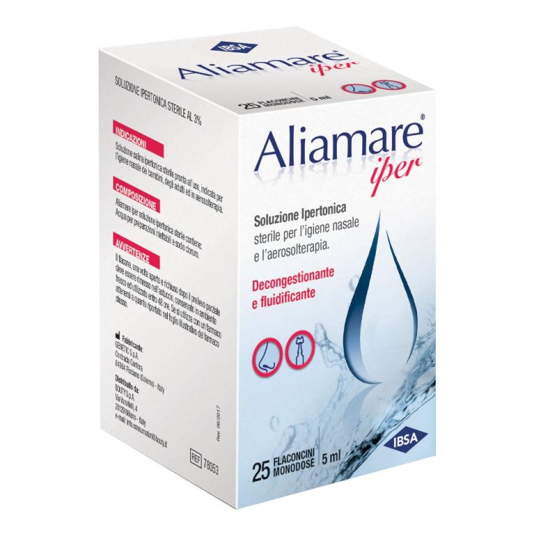 ALIAMARE FLACONCINI IPERT 25X5 ALIAMARE FLACONCINI IPERT 25X5