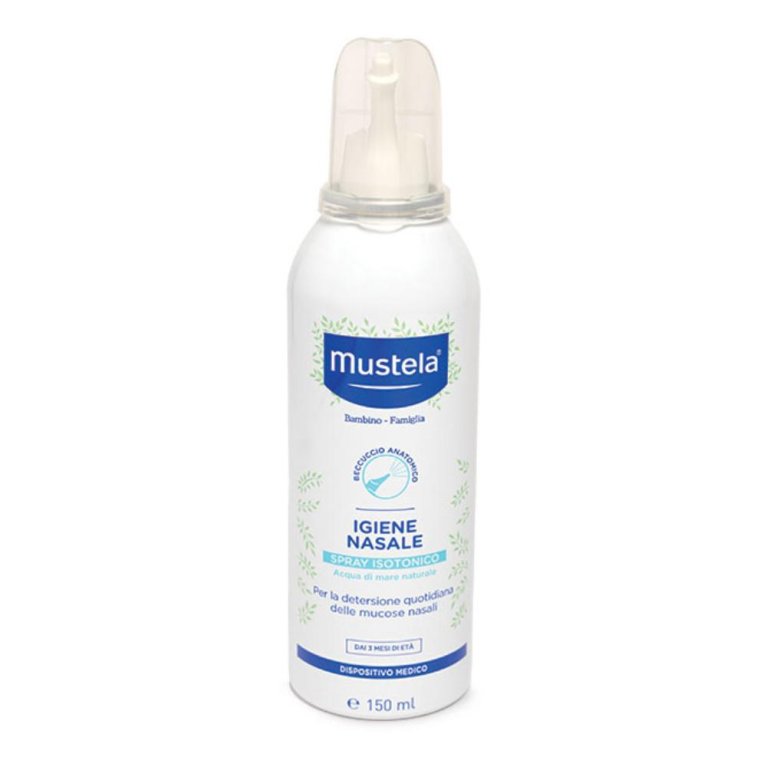 Mustela spray nasale isotonico - 150 ml - con acqua di mare 100% naturale 