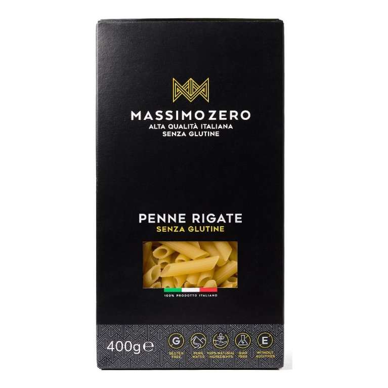 MASSIMO ZERO PENNE RIGATE 400G MASSIMO ZERO PENNE RIGATE 400G
