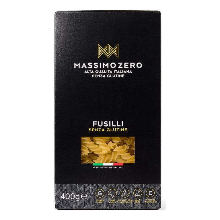 MASSIMO ZERO FUSILLI 400G MASSIMO ZERO FUSILLI 400G