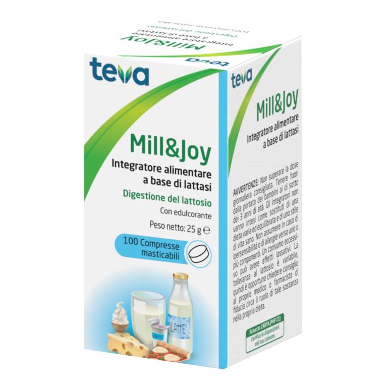 MILL&JOY TEVA 100CPR MILL&JOY TEVA 100CPR