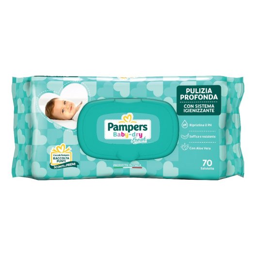 Pampers Salviettine Baby Fresh - 70 salviettine Pampers Salviettine Baby Fresh - 70 salviettine