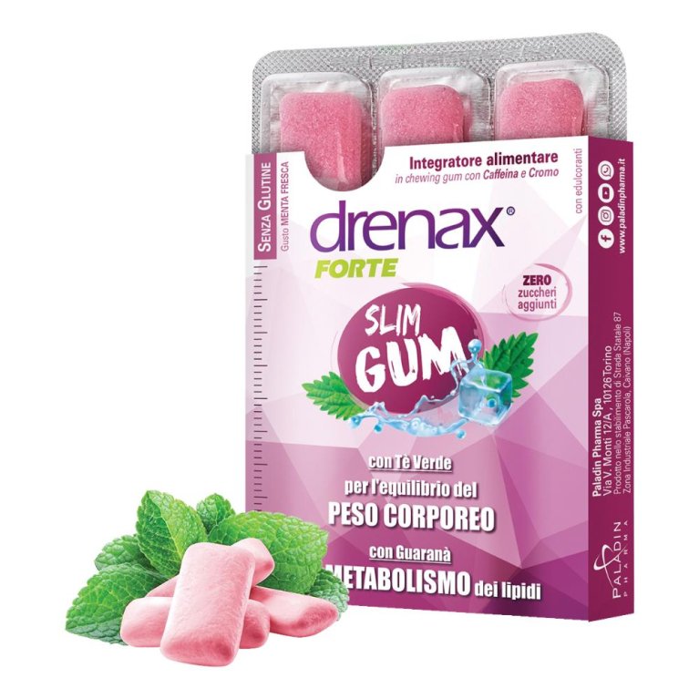 DRENAX SLIM DIMAGRANTE 9GUM DRENAX SLIM DIMAGRANTE 9GUM
