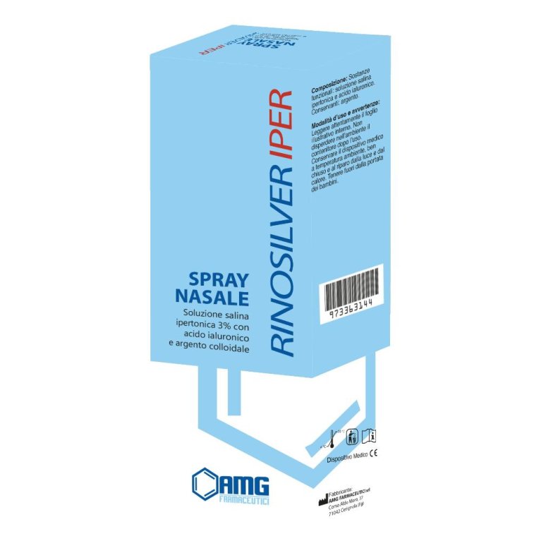 RINOSILVER SPRAY NASALE 20ML RINOSILVER SPRAY NASALE 20ML