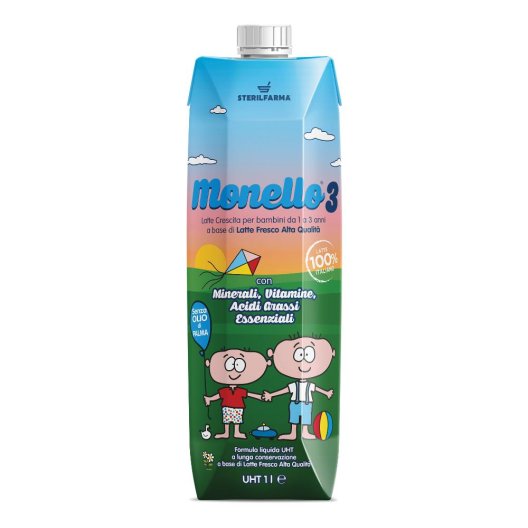 MONELLO 3 1/3ANNI LIQUIDO 1L MONELLO 3 1/3ANNI LIQUIDO 1L