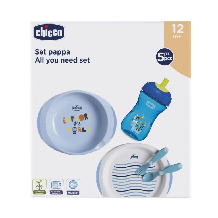 CH SET PAPPA 12M+ AZZURRO CH SET PAPPA 12M+ AZZURRO
