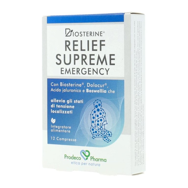 BIOSTERINE RELIEF SUP EME12CPR