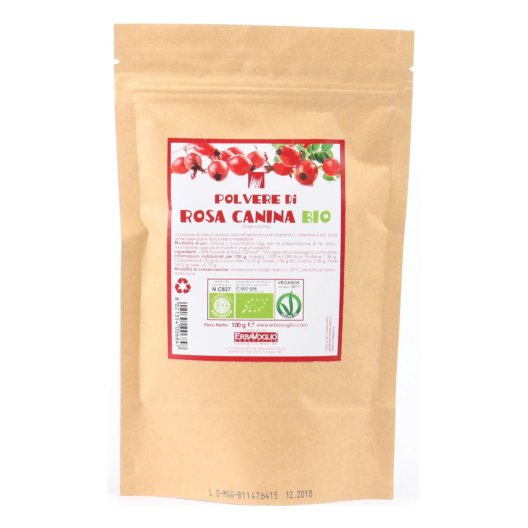 ROSA CANINA POLVERE BIO 100G ROSA CANINA POLVERE BIO 100G