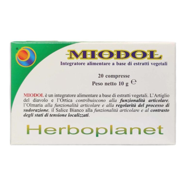 MIODOL 20CPR BLISTER 10G MIODOL 20CPR BLISTER 10G