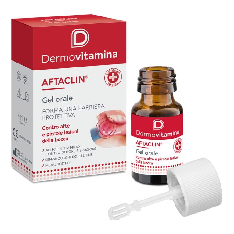 DERMOVITAMINA AFTACLIN GEL ORA DERMOVITAMINA AFTACLIN GEL ORA
