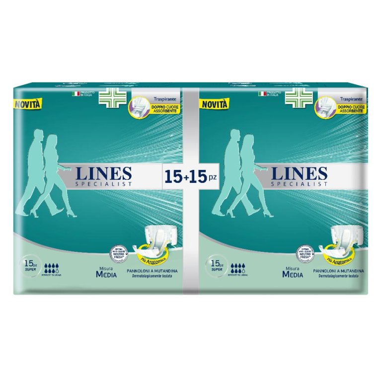 LINES SP PANN SUPER M 30PZ LINES SP PANN SUPER M 30PZ