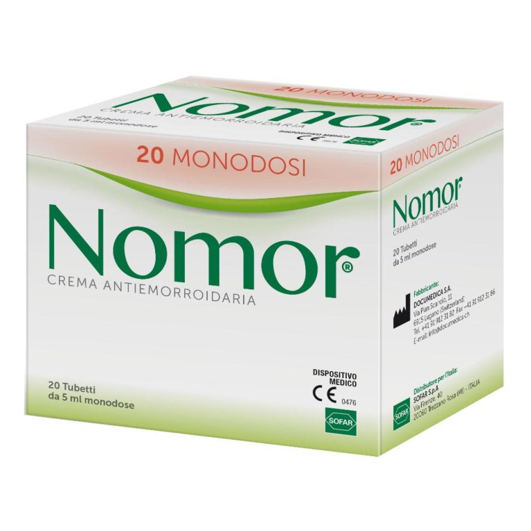 NOMOR CREMA ANTIEMORROID 20TUB NOMOR CREMA ANTIEMORROID 20TUB