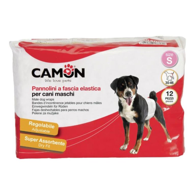 PANNOLINO FASCIA PER CANI MASC