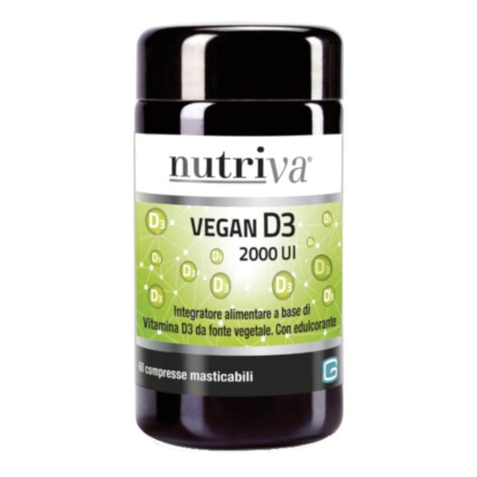 NUTRIVA VEGAN D3 60CPR 2000UI NUTRIVA VEGAN D3 60CPR 2000UI