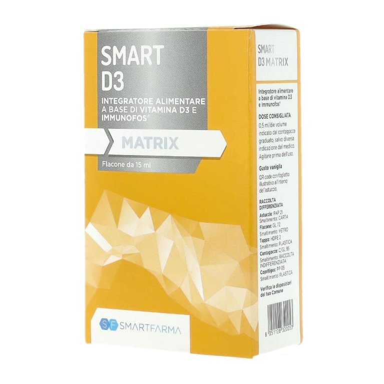 SMART D3 MATRIX GOCCE 15ML SMART D3 MATRIX GOCCE 15ML