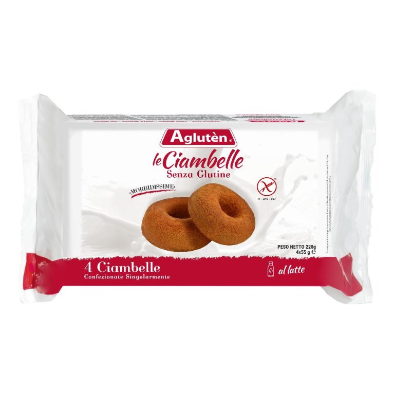 AGLUTEN LE CIAMBELLE 4X55G AGLUTEN LE CIAMBELLE 4X55G