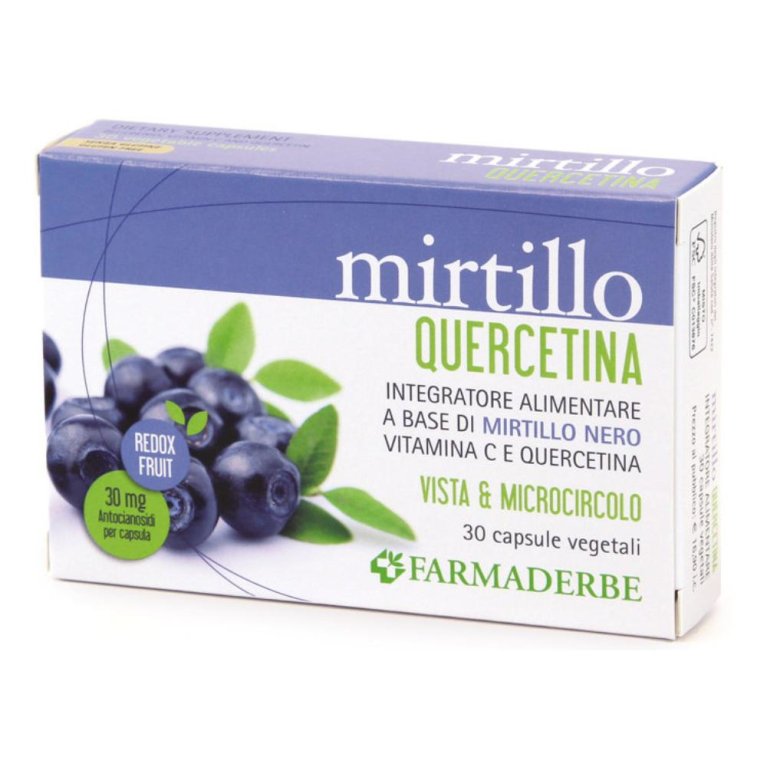 MIRTILLO QUERCETINA 30CPS MIRTILLO QUERCETINA 30CPS