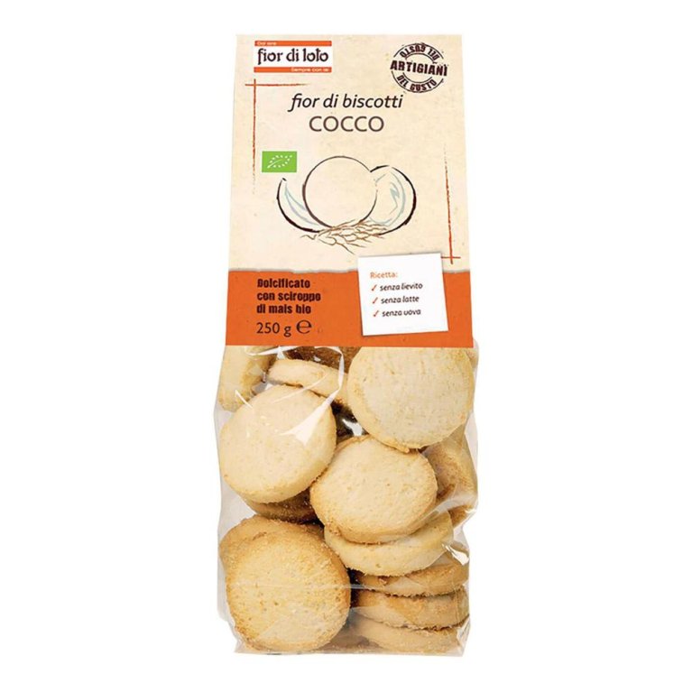 FIOR DI BISCOTTI COCCO 250G FIOR DI BISCOTTI COCCO 250G
