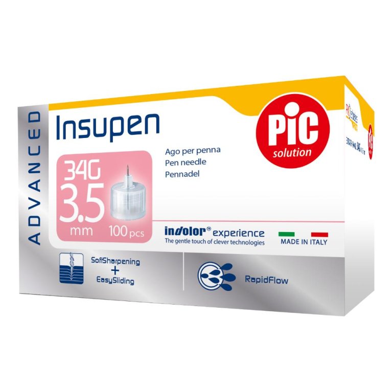 PIC INSUPEN ADV AGO G34X3,5MM PIC INSUPEN ADV AGO G34X3,5MM