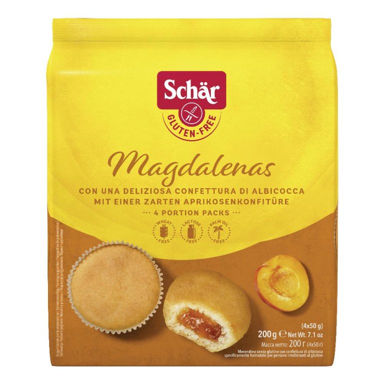 FLAVIS MAGDALENAS ALB 4X50G