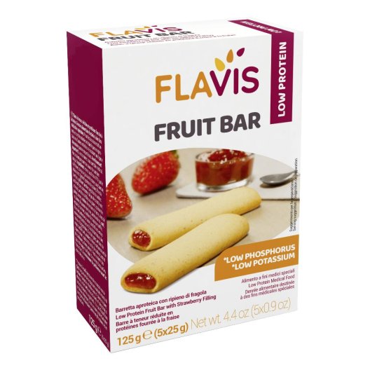 FLAVIS FRUIT BAR 5X25G FLAVIS FRUIT BAR 5X25G