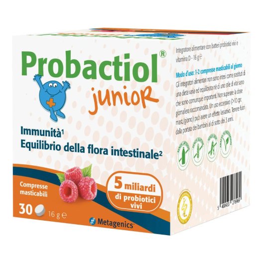 PROBACTIOL JUNIOR NEW 30CPR MA PROBACTIOL JUNIOR NEW 30CPR MA