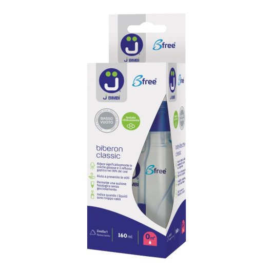 J BIMBI BFREE CL BIB ANT 160ML J BIMBI BFREE CL BIB ANT 160ML