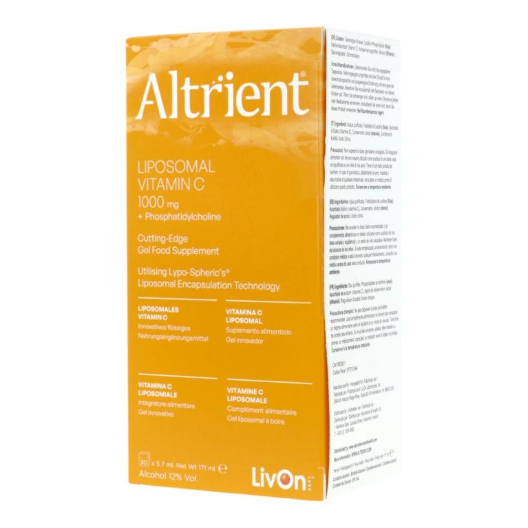 ALTRIENT LIPOSOMAL VITC 30BUST ALTRIENT LIPOSOMAL VITC 30BUST